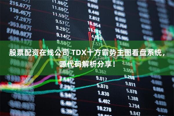 股票配资在线公司 TDX十方霸势主图看盘系统，源代码解析分享！